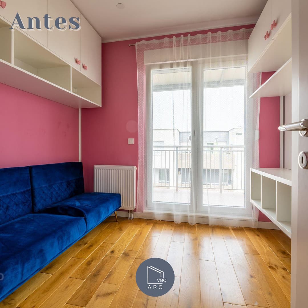 Dormitorio infantil antes